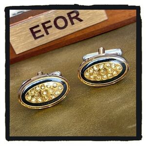 💕Beautiful Mens Cufflinks in Wooden Box💕